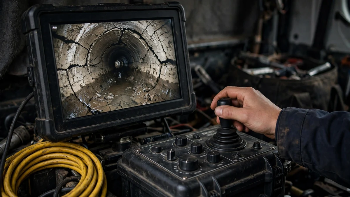 What Your Sewer Camera Footage Actually Means