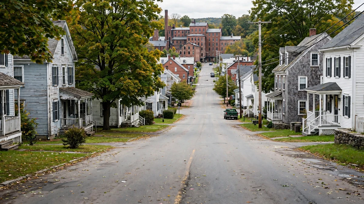 Sanford, Maine street scene