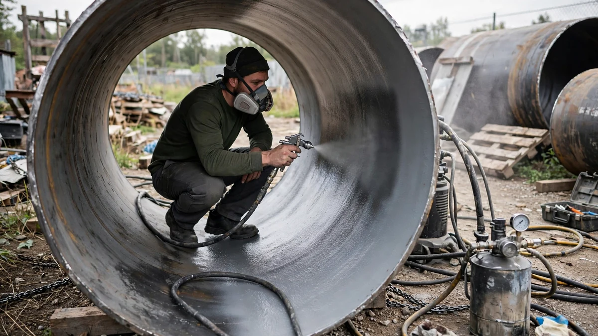Epoxy Pipe Coating in Maine