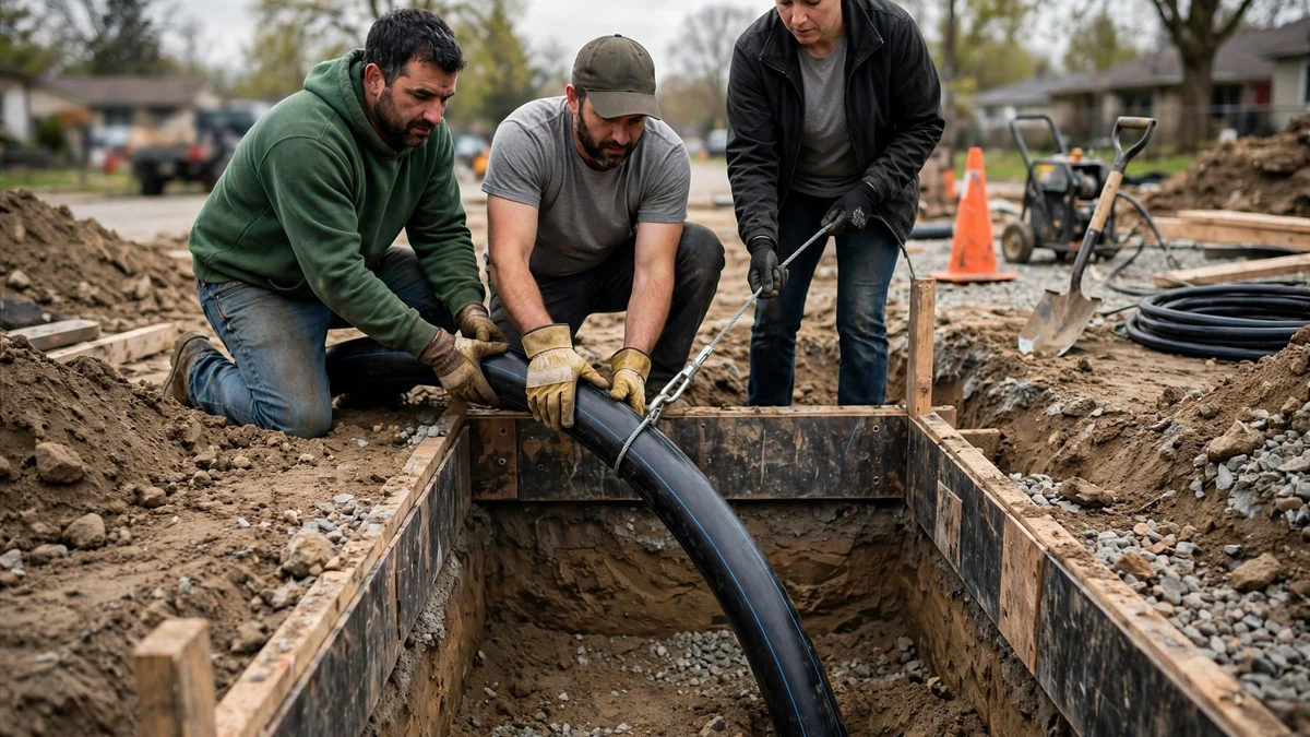 Pipe Bursting Replacement in Maine