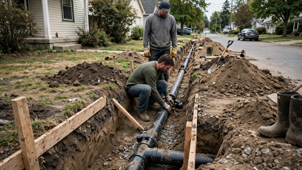 Sewer Lateral Replacement in Maine